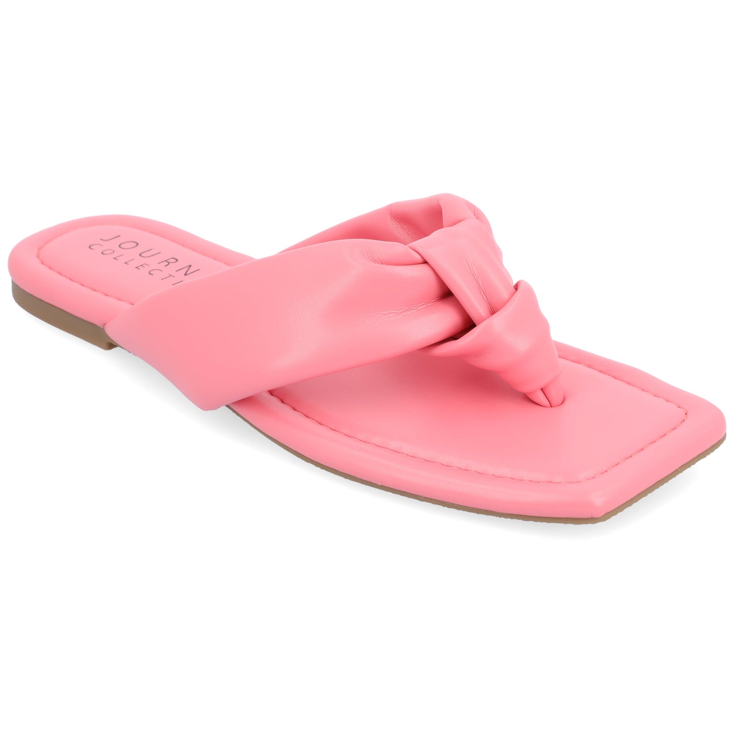 JOURNEE Collection Ares - Flip-Flop Sandals, Pink