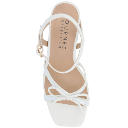 JOURNEE Collection Issmia Heels, White