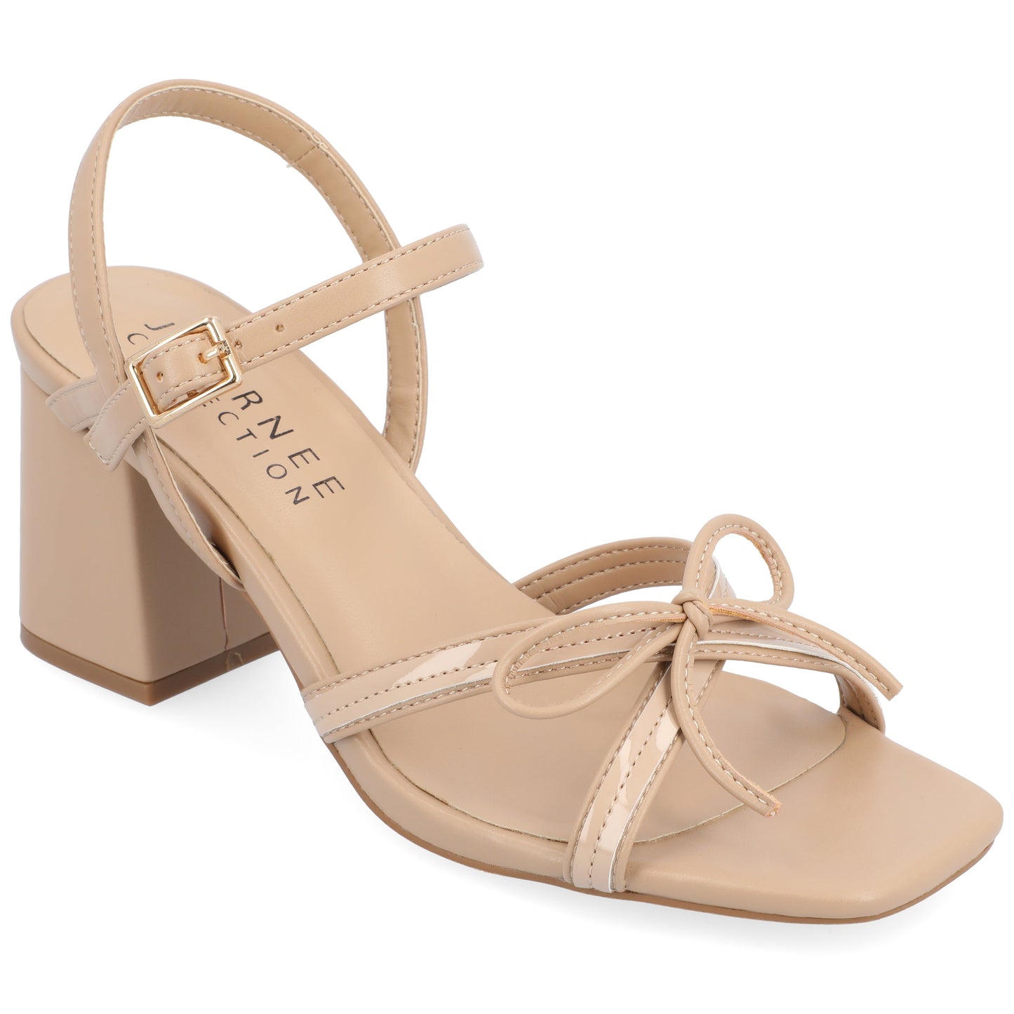 JOURNEE Collection Issmia Heels, Taupe