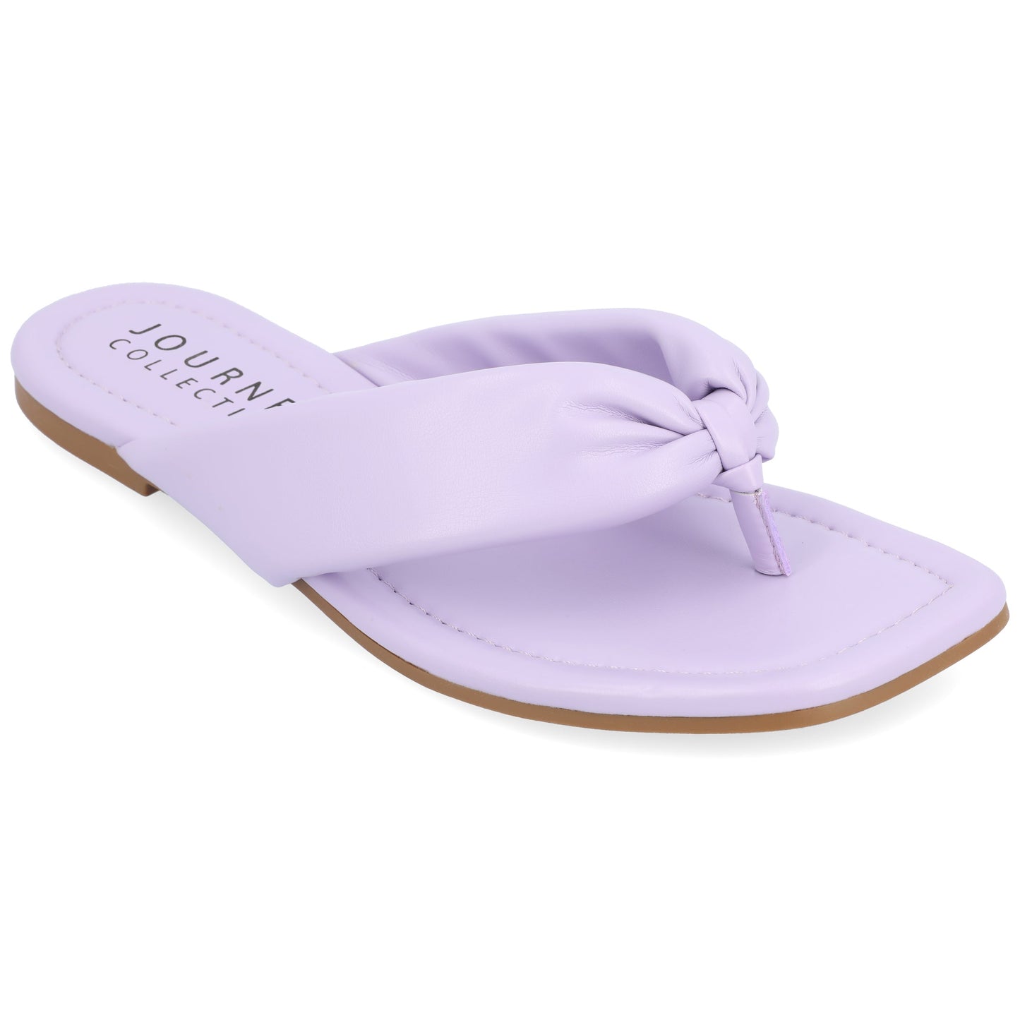 JOURNEE Collection Kyleen Flip-Flop Sandals, Purple