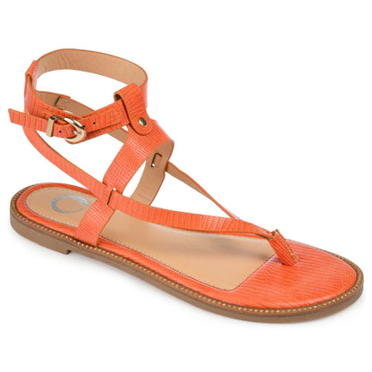 JOURNEE Collection Tangie - Flip-Flop Sandals, Orange