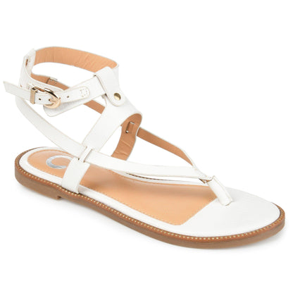 JOURNEE Collection Tangie - Flip-Flop Sandals, White