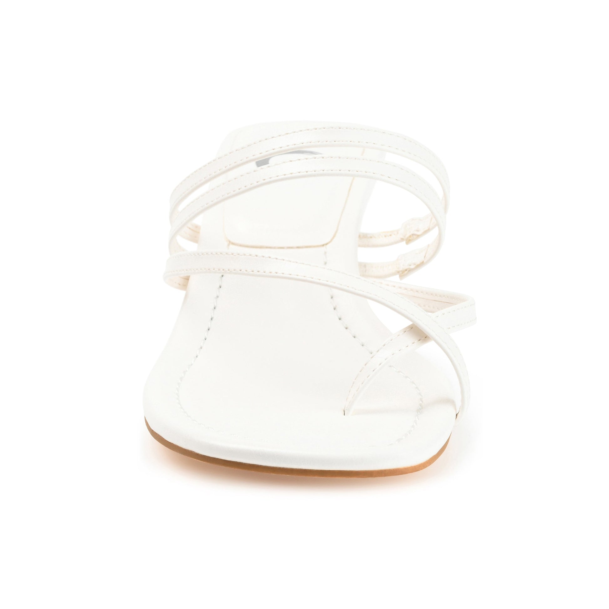 JOURNEE Collection Lettie Heels, White
